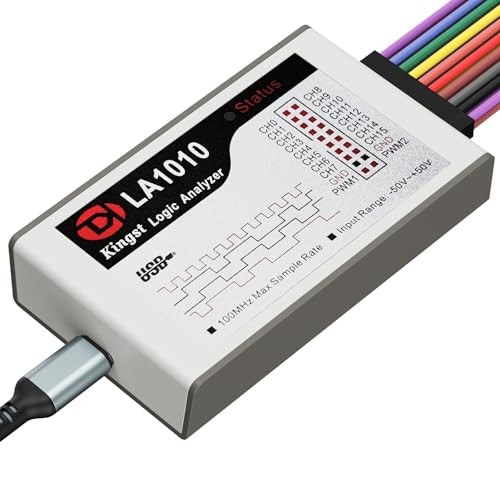 USB Logic Analyzer 16 Input Channels 100MHz with the English PC Software LA1010