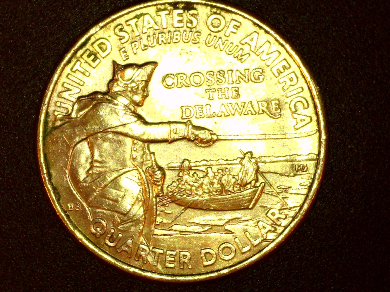 2021-P Crossing The Delaware Die Error #0027