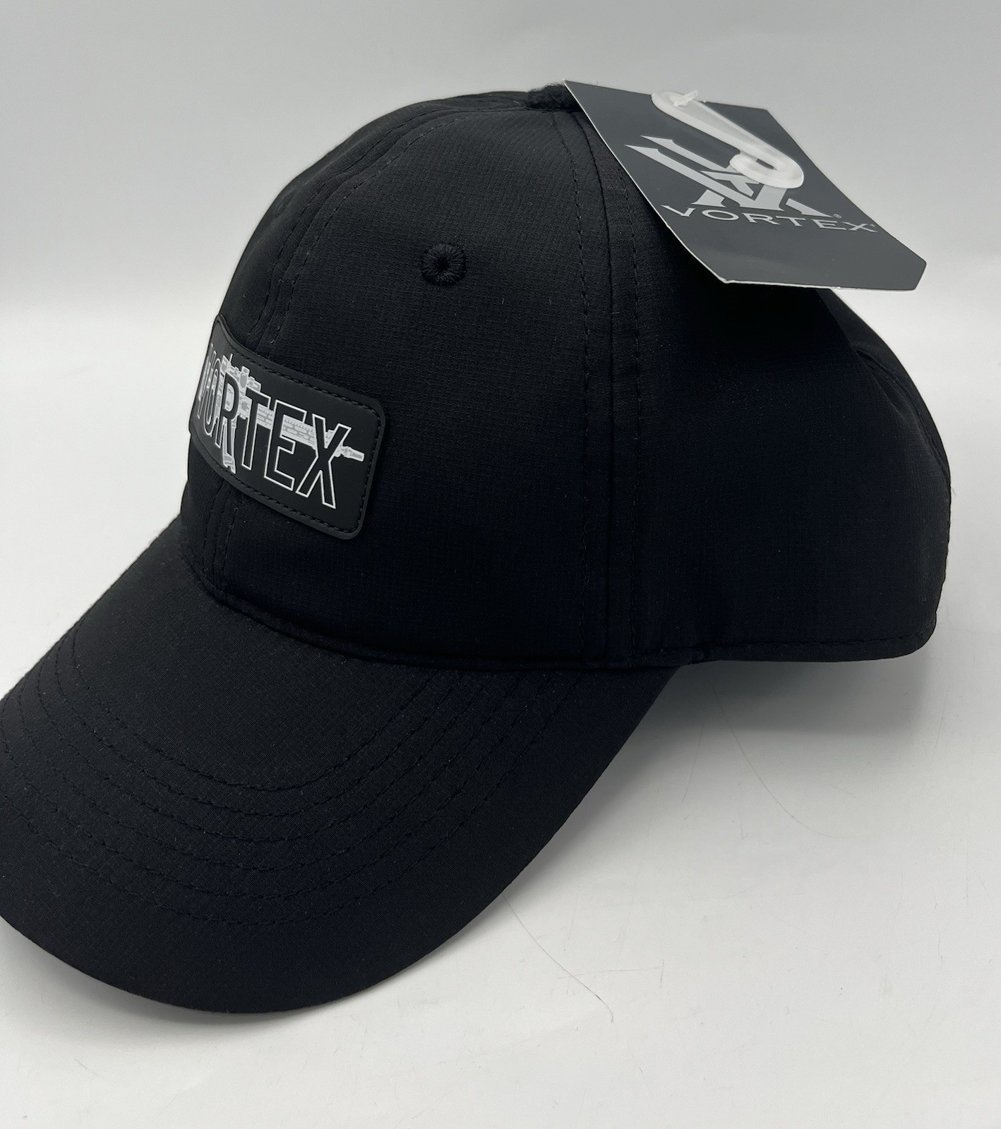 VORTEX Men's Precision Profile Black OSFM Cap (125-06-BLK)