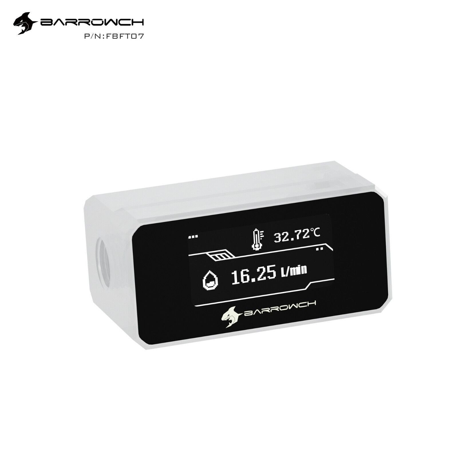 Barrow BarrowCH Water Temperature Meter Flow Meter OLED Display FBFT07 2 Colors