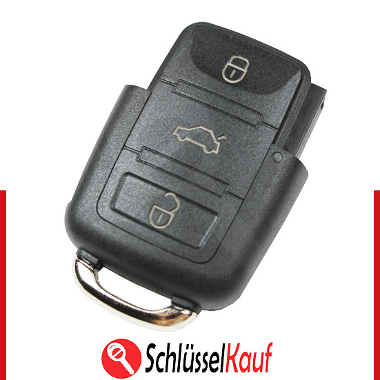 Klappschlüssel 3 Tasten Autoschlüssel Gehäuse Fernbedienung NEU passend für VW
