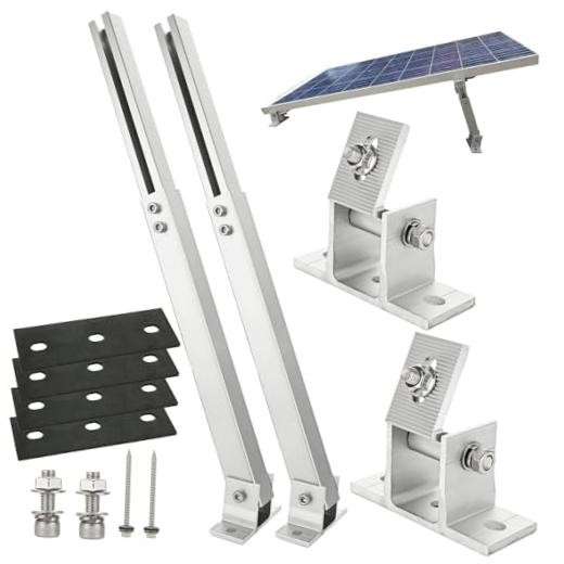 Adjustable Solar Panel Tilt Mount Brackets Aluminum Alloy Solar Panel 1 SET