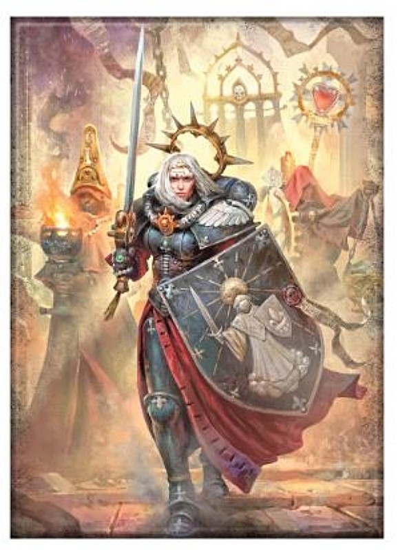 Warhammer 40K Game Adepta Sororitas LICENSED Refrigerator Magnet NEW UNUSED