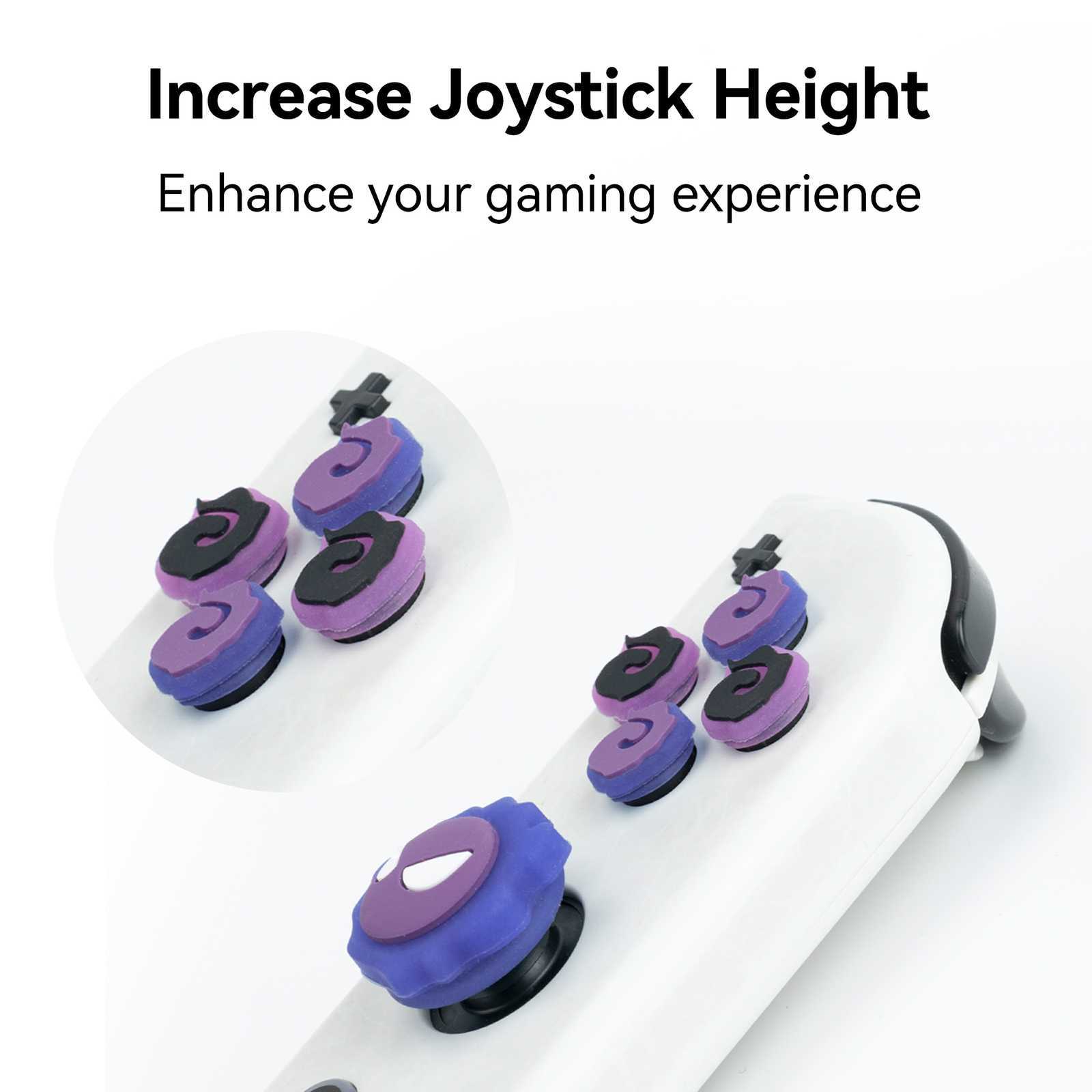 Luminous Devil D-Pad & Button Cap for Nintendo Switch / OLED Joy-con Cover Set