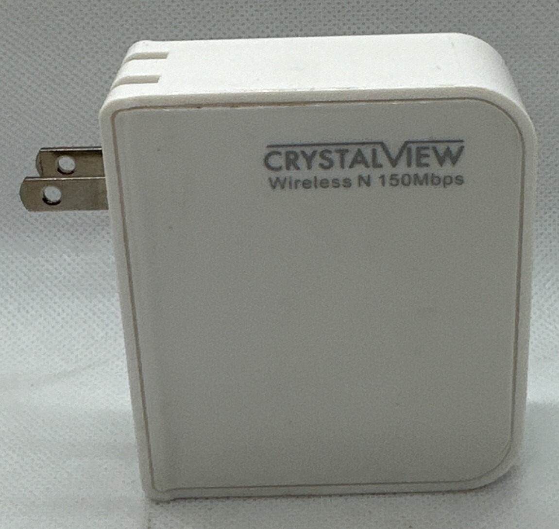 Crystal View Wireless Instant Wi-Fi Router & Range Extender No Box