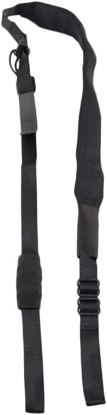 VTAC Quick Adjust Padded Two Point Gun Sling - Enhanced Stability Black Nylon