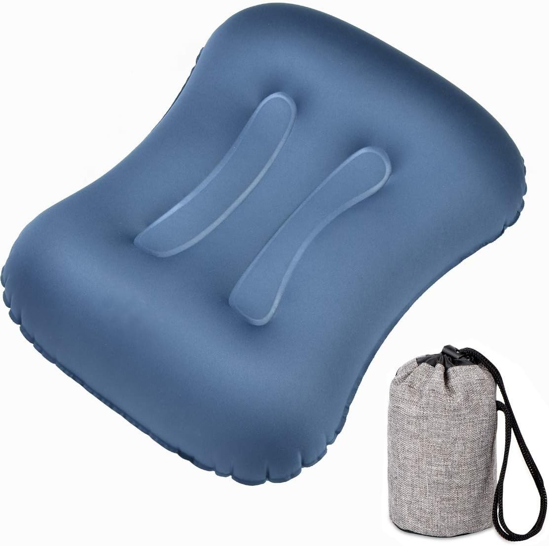 Ultralight Inflatable Camping Pillows - Compressible, Compact, Inflatable, Co...