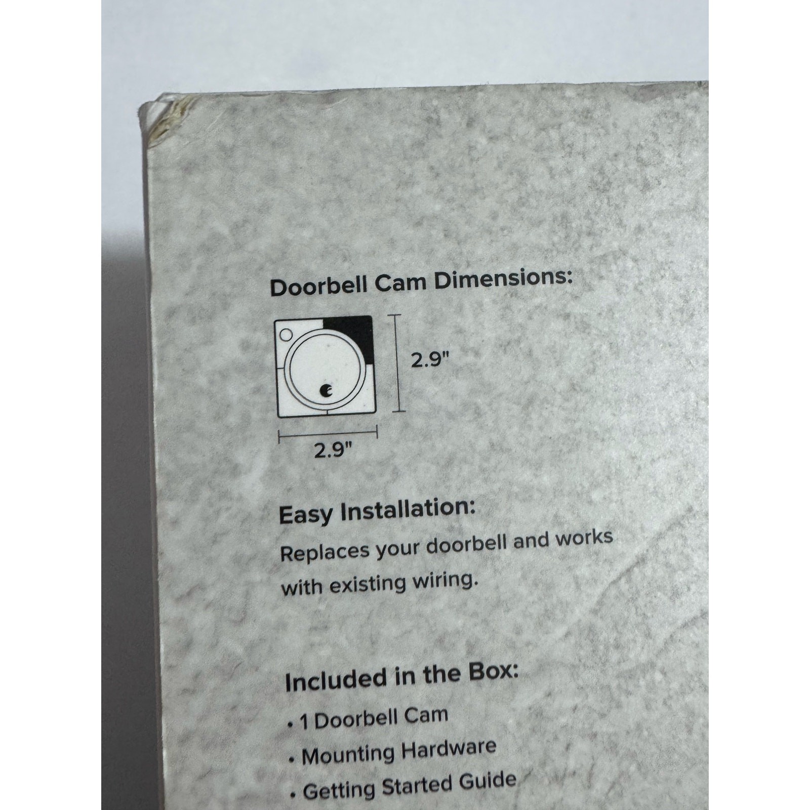 August Doorbell Cam Silver AUG-AB01-M01-S01