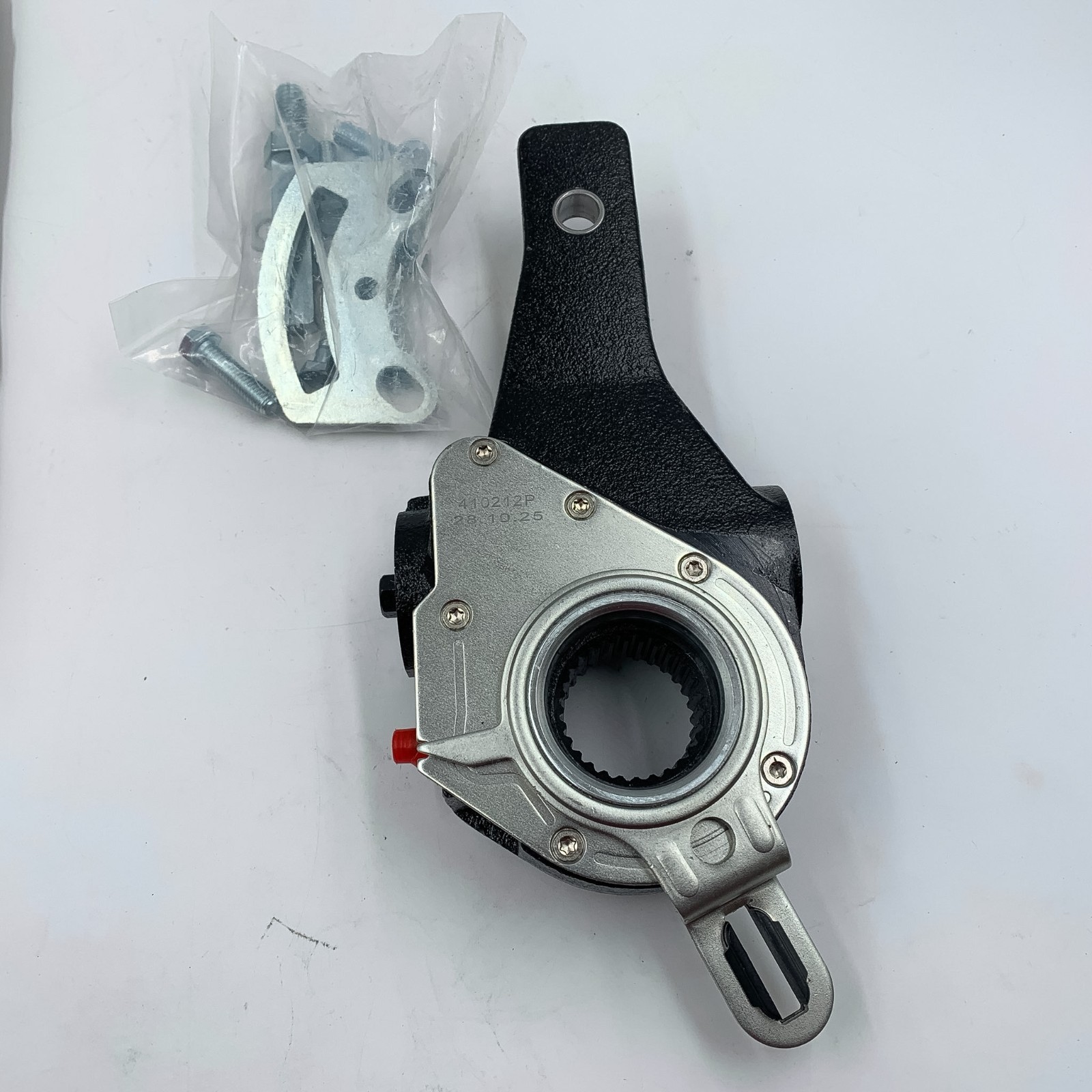 Automatic Slack Adjuster 410212P 28 Spline 1.5" Bore 6" Replaces Haldex 40010212