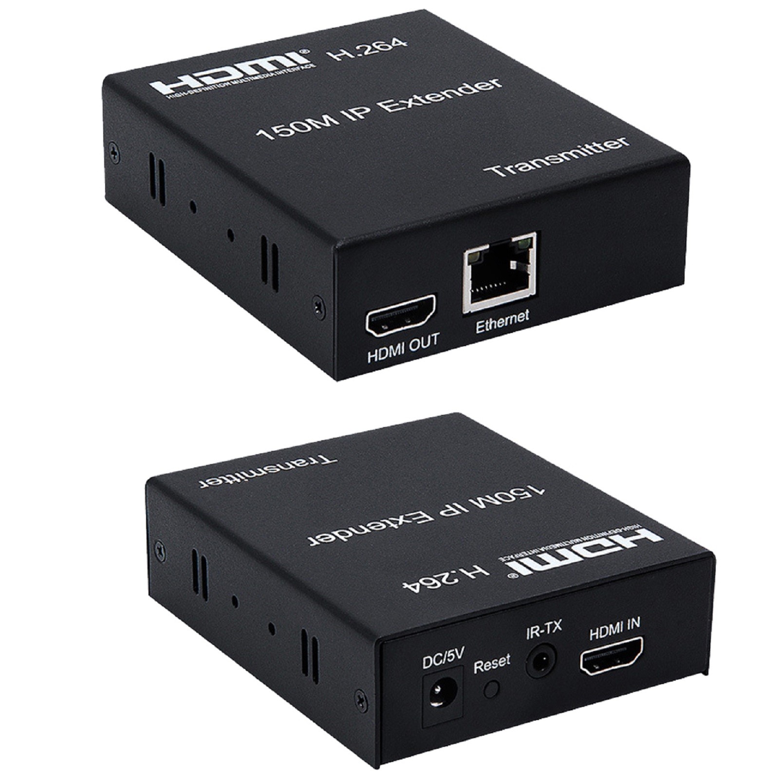 1080P 150m Cat5e Cat6 Rj45 Ethernet Cable HDMI Extender Transmitter Receiver