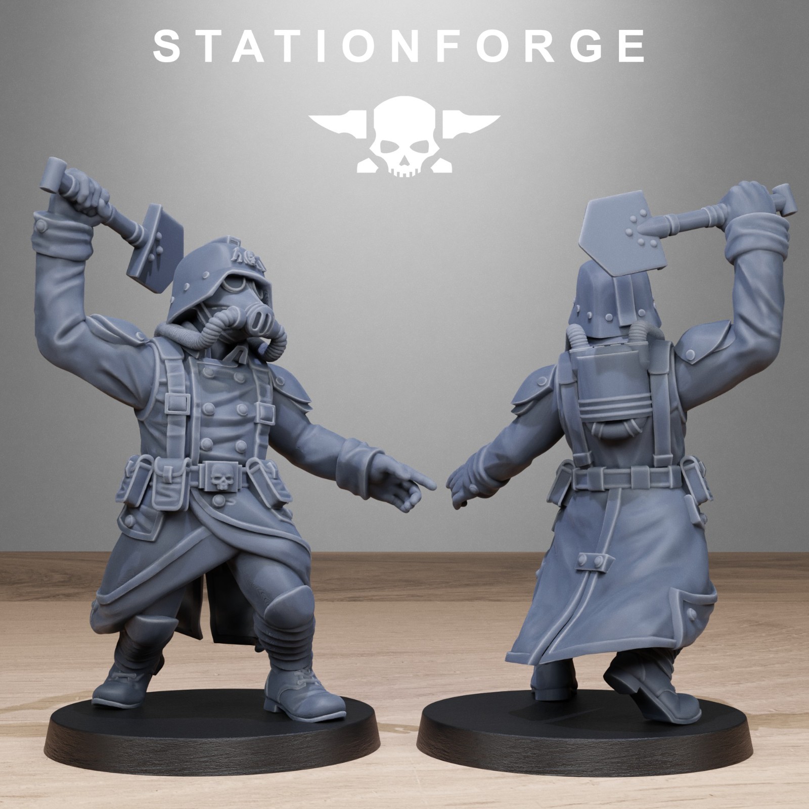 GrimGuard Shovel Fighter - Stationforge