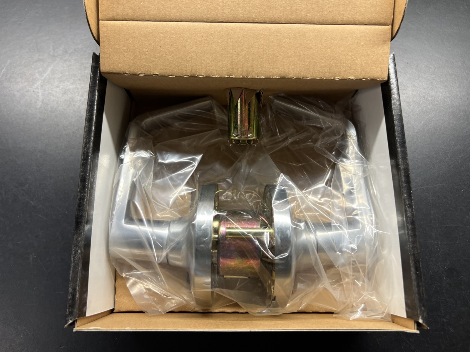 TELL CL100397 LC1275 Lever Style Commercial Lockset Brushed Chrome