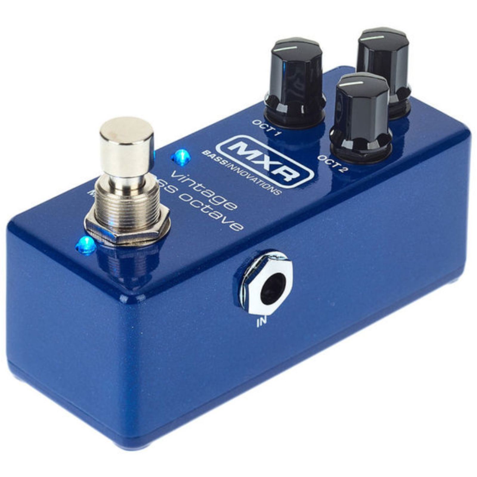 MXR M280 Vintage Bass Octave Mini Effects Pedal with Cables