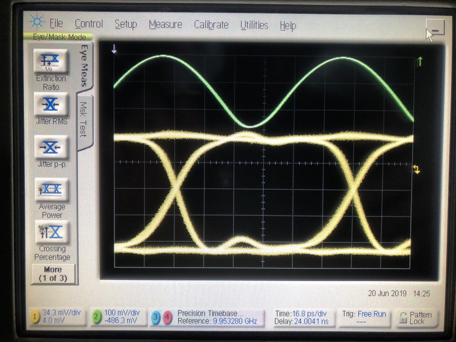 ANRITSU MP1763B PULSE PATTERN GENERATOR 0.05-12.5GHz Opt 03