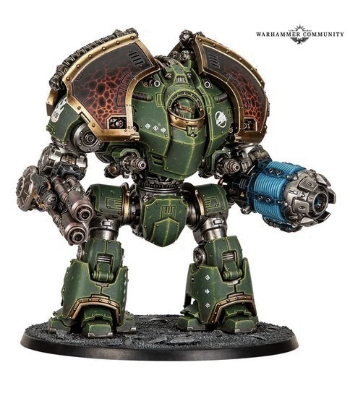 Horus Heresy  Saturnine Dreadnought Warrhammer 30k 40k NOS Free Shipping No Box