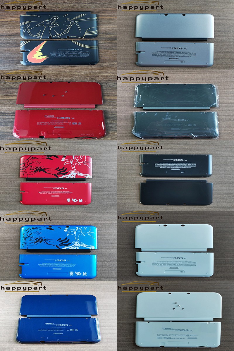 Replacement Housing Cover Shell Top Bottom For Nintendo New 3DS XL / 3DS XL LL