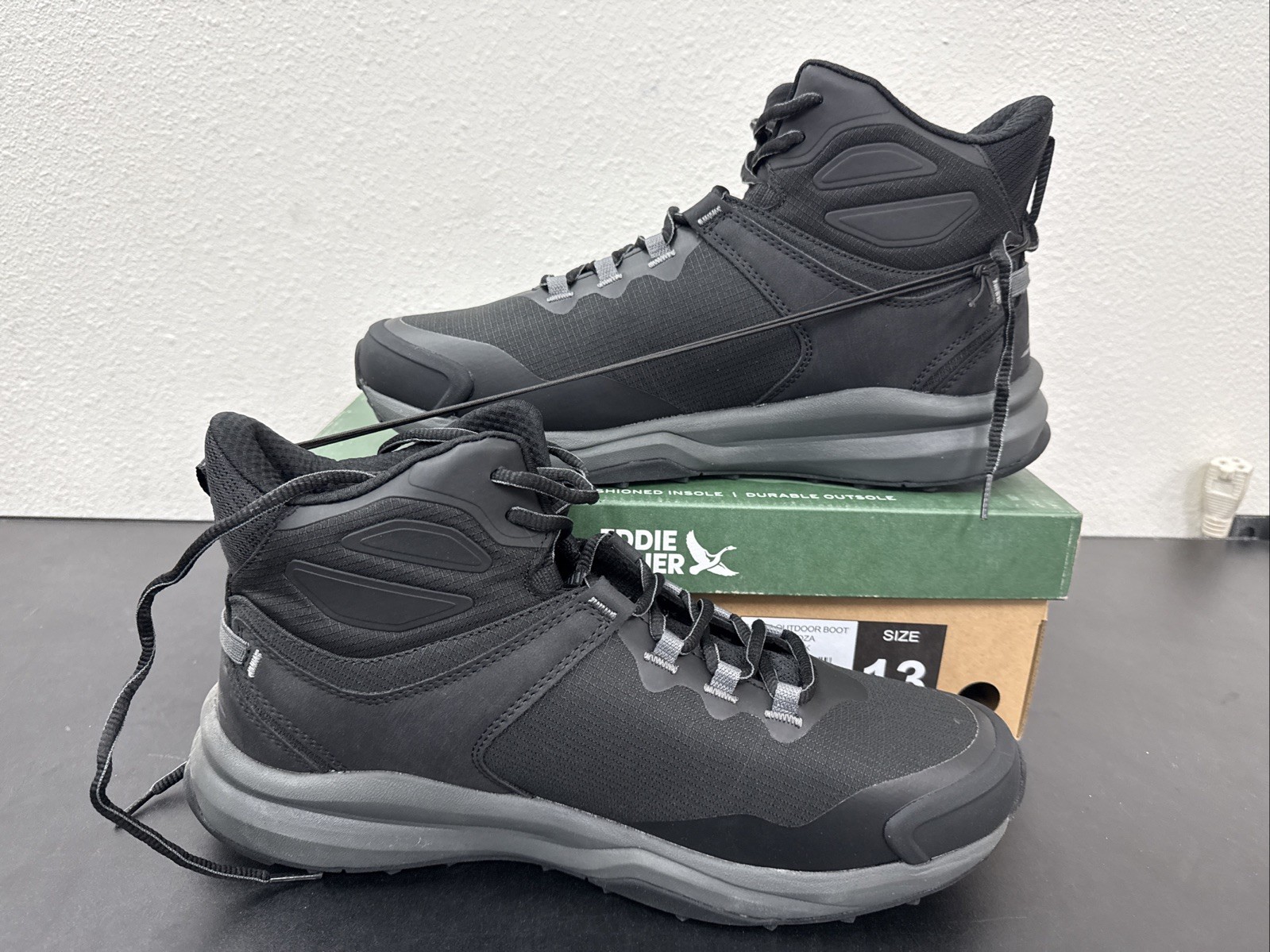 Eddie Bauer Men's Outdoor Boot Rapoza Black