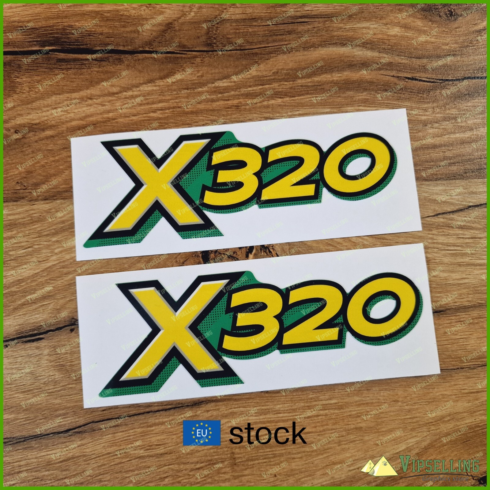 X320 Lower Hood Premium Decals Stickers Set M152343 Tractor Part
