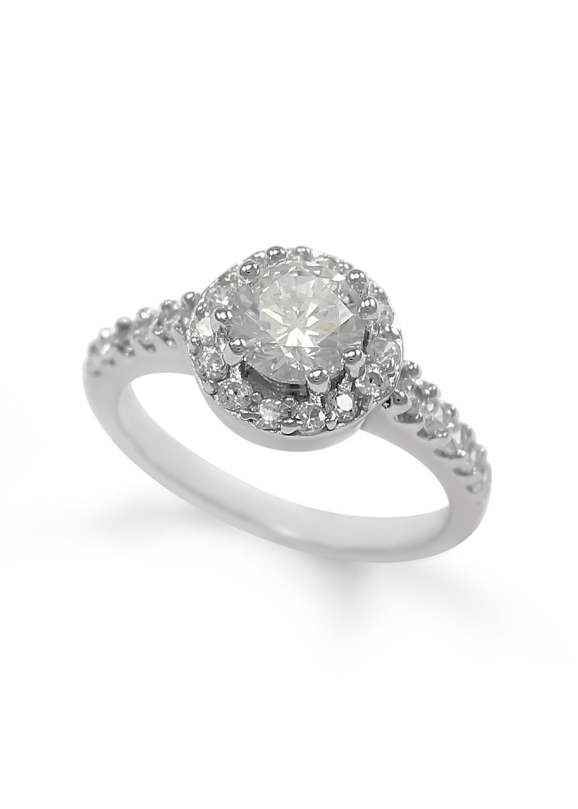Sterling Silver Juliet Ring with CZs NEW!!!