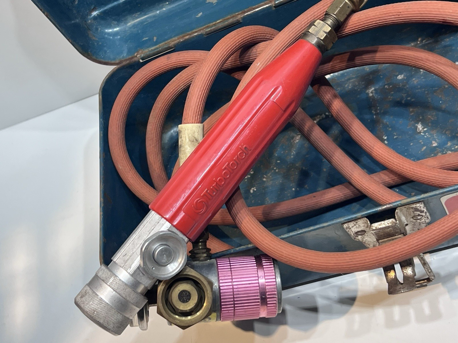 TurboTorch Acetylene Welding Torch A-3, A 5 Tips Regulator Hose Soldering W/ Box
