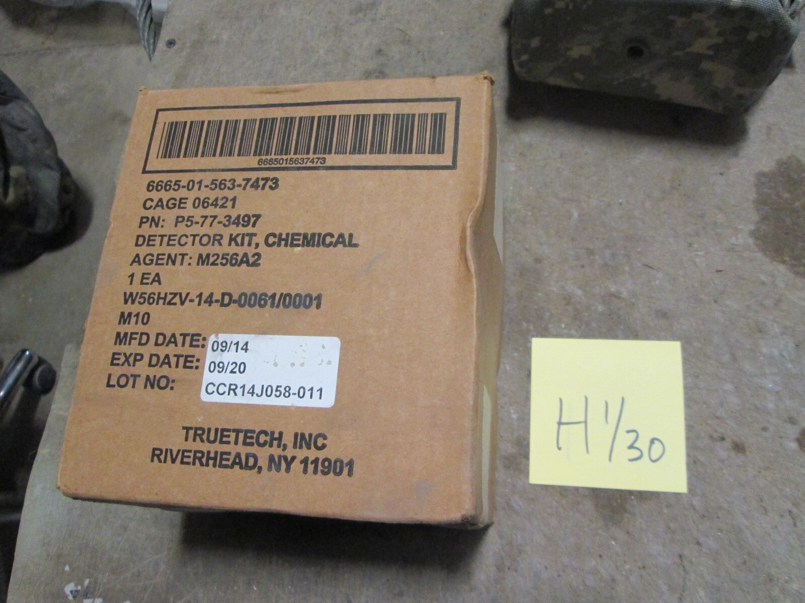 Expired Detector Kit, Chemical M256A2, NIB