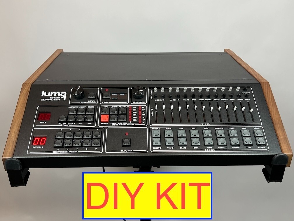 Deftaudio Luma-1 DIY Kit Linn LM-1 recreation drum machine