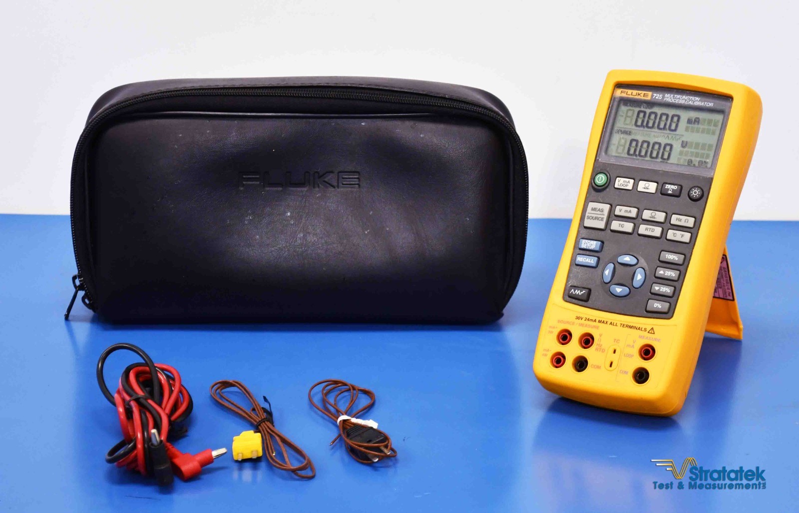 Fluke 725 Multifunction Process Calibrator - NIST Calibrated with Data