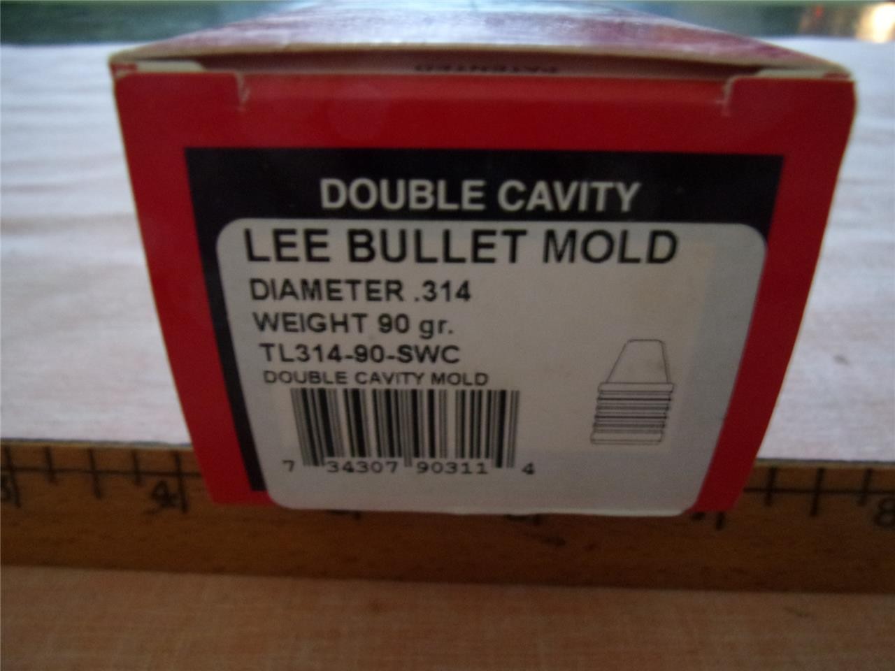 LEE DOUBLE CAVITY BULLET MOLD .314 DIAMETER 90 GRAINS