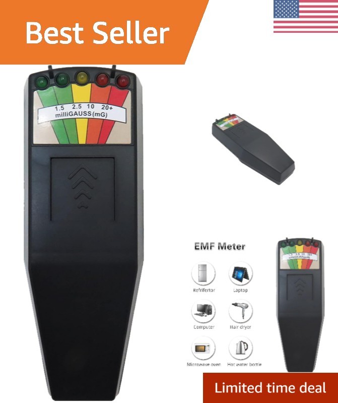 Lightweight EMF Detector for Ghost Hunting - 50Hz to 2000MHz Frequency Range