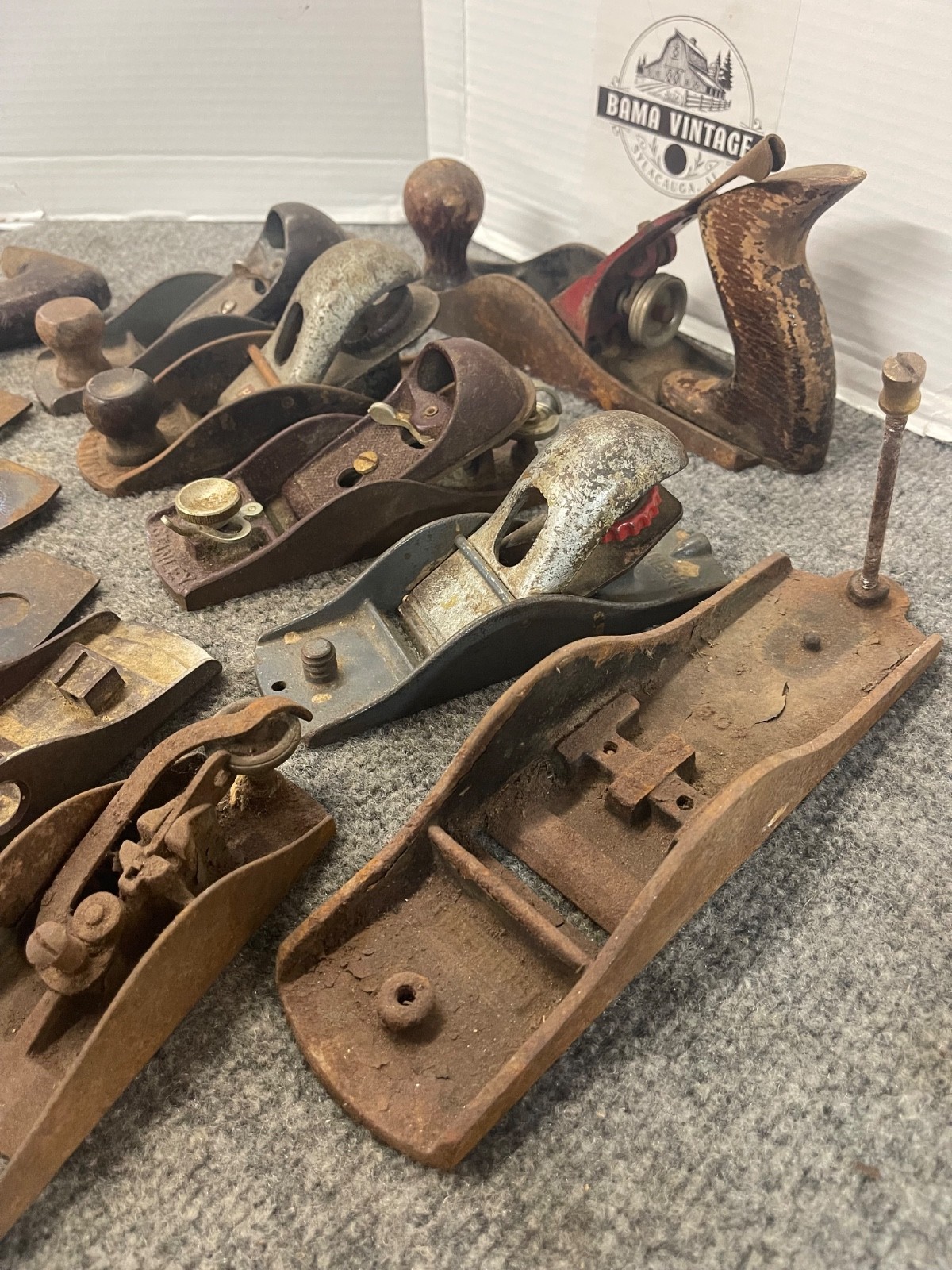 vintage hand plane lot