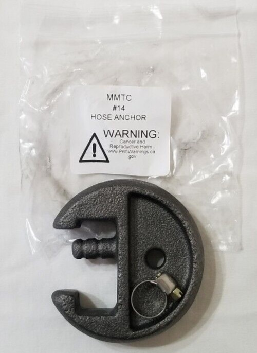 MMTC Pneumatic Control Treadle Cast Iron Signal Bell Air Hose Anchor #14