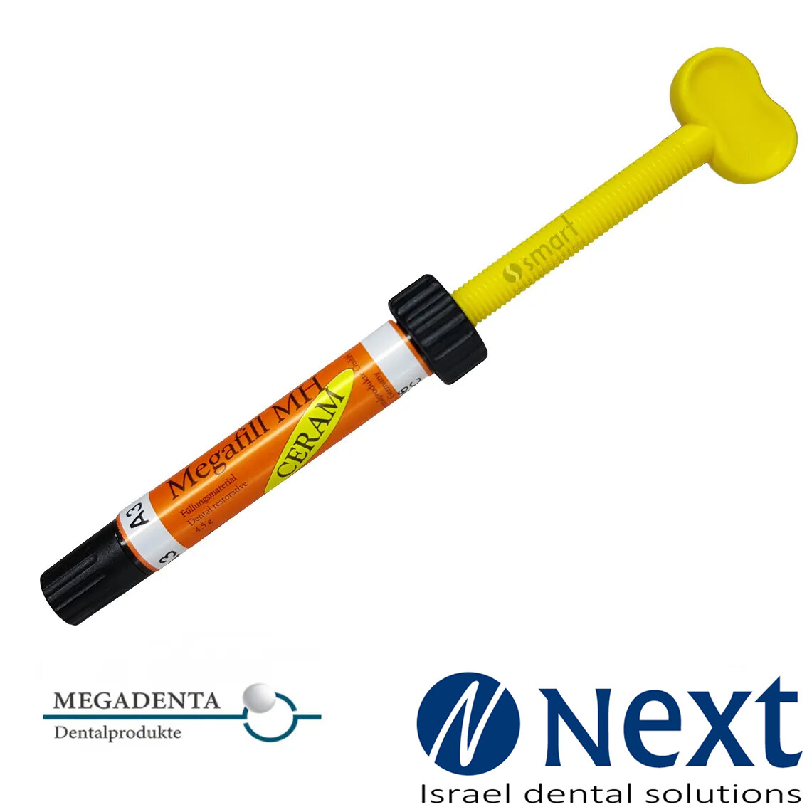 Megafill MH ceram light curing universal microhybrid composite with ceramic fill