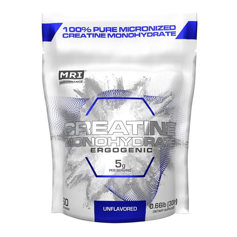 MRI Performance Creatine, 100% Pure Micronized Creatine Monohydrate 300g