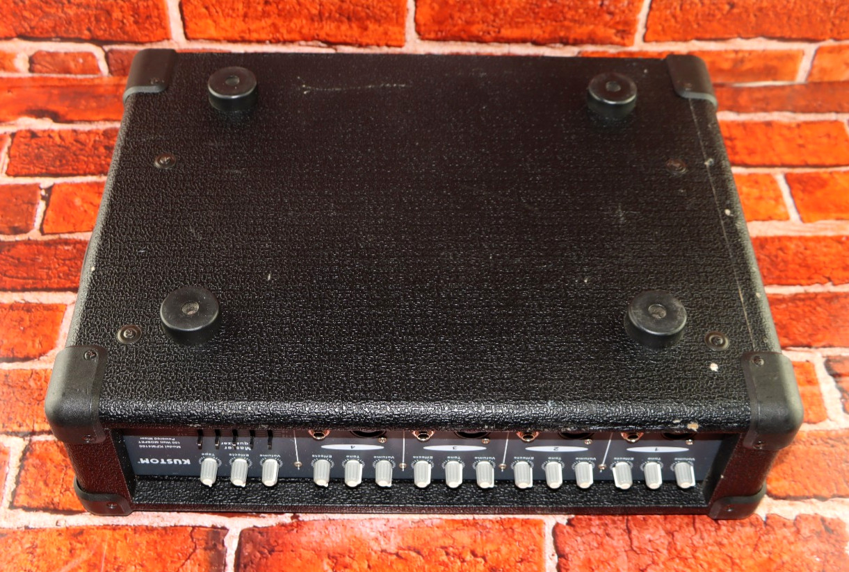 KUSTOM KPM4100 100 WATT MOSFET POWERED MIXER Tested