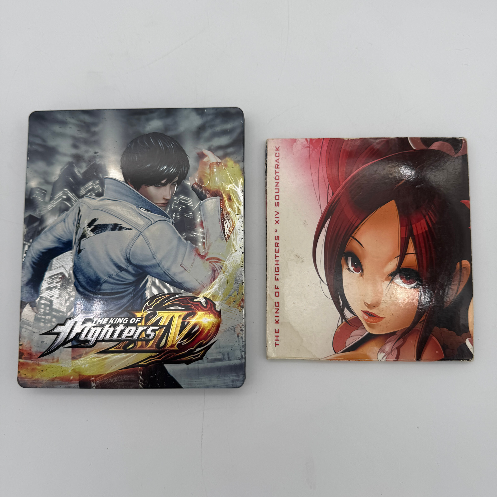 The King of Fighters XIV SteelBook Case and Fold Out Soundtrack