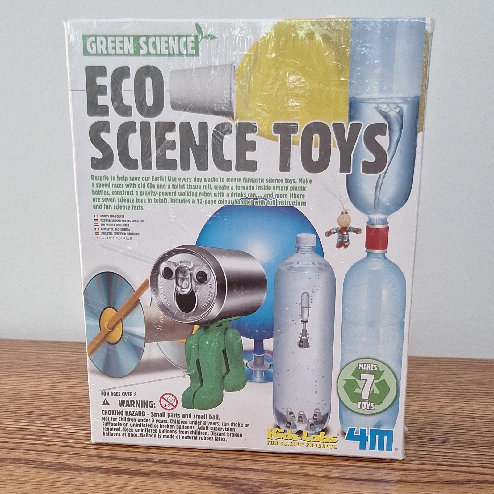 Green Science Eco Science Toys NIB New Makes 7 Toys Children's Kidz Labs