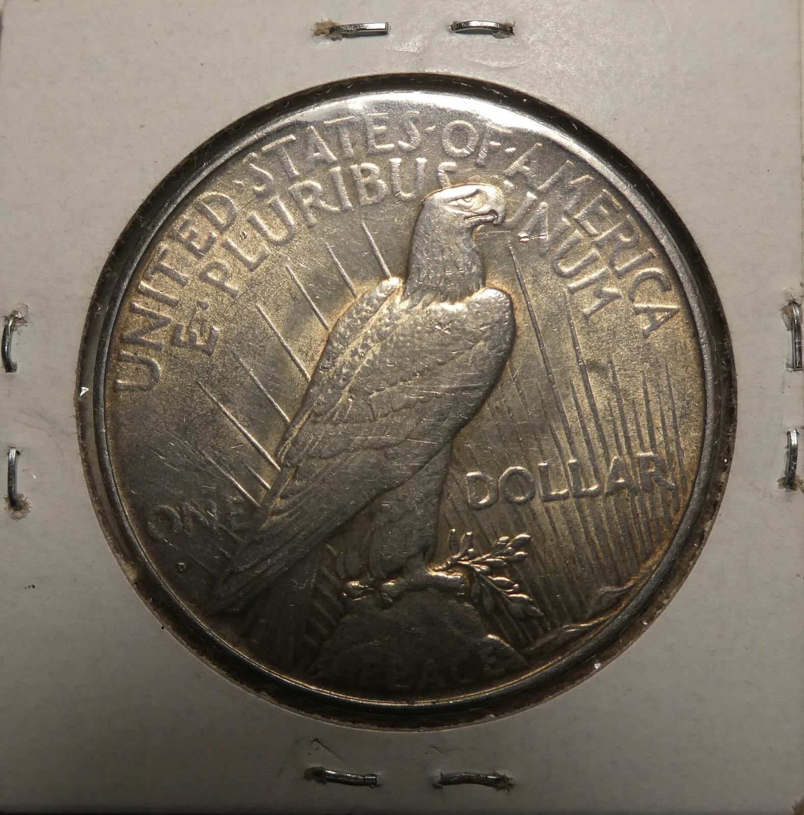 1934 D Peace Dollar / About Uncirculated