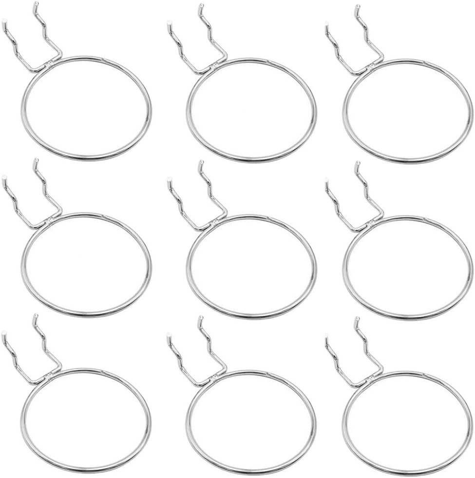 Metal Plating Pegboard Cups Holder Ring Style Pegboard Hooks Pegboard Accesso...