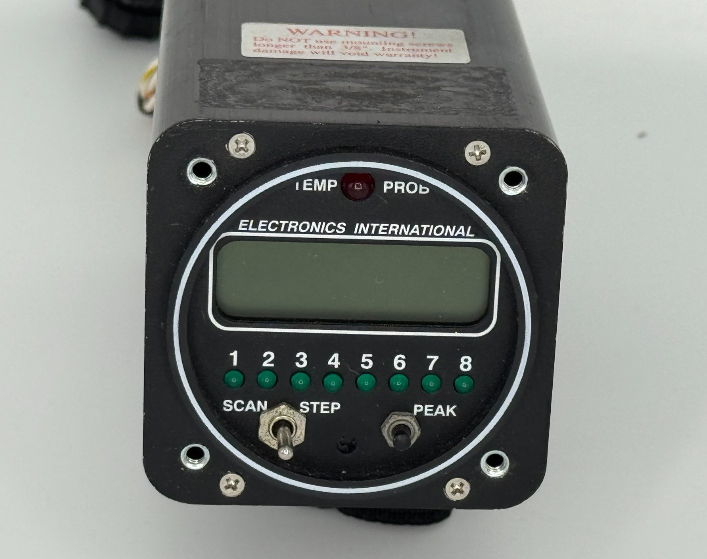 Electronics International Exhaust Gas Temperature Indicator P/N: SR-8A-4 (D2855)
