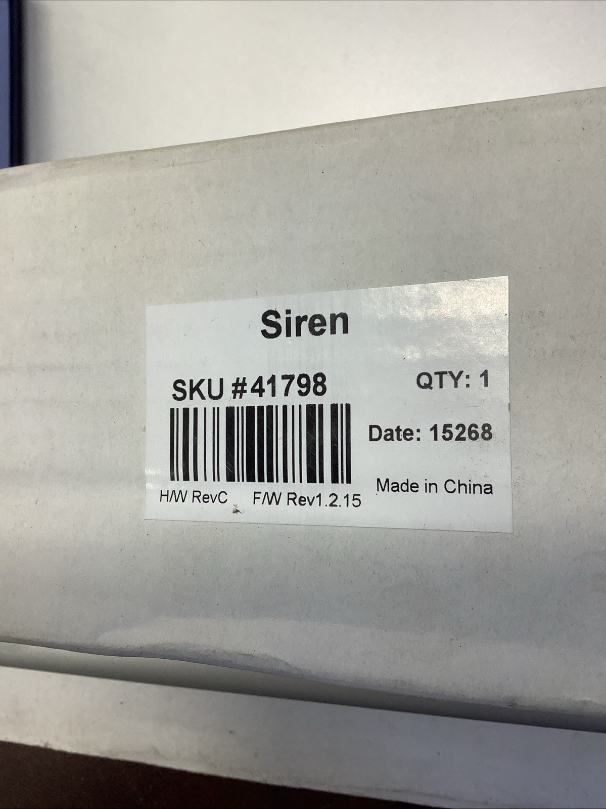 AT&T SW-ATT-SRN 41798 Wall Plug In Siren New