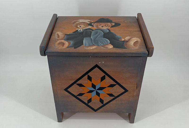 Hand Painted Little Chest