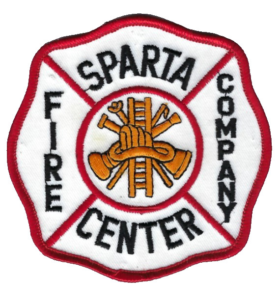 Sparta Center (Livingston County) NY New York Fire Company patch - NEW!