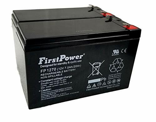 2 (Pack) 12v 7ah for Scooter Bike Battery Replaces 7Ah Enduring 6-FM-7