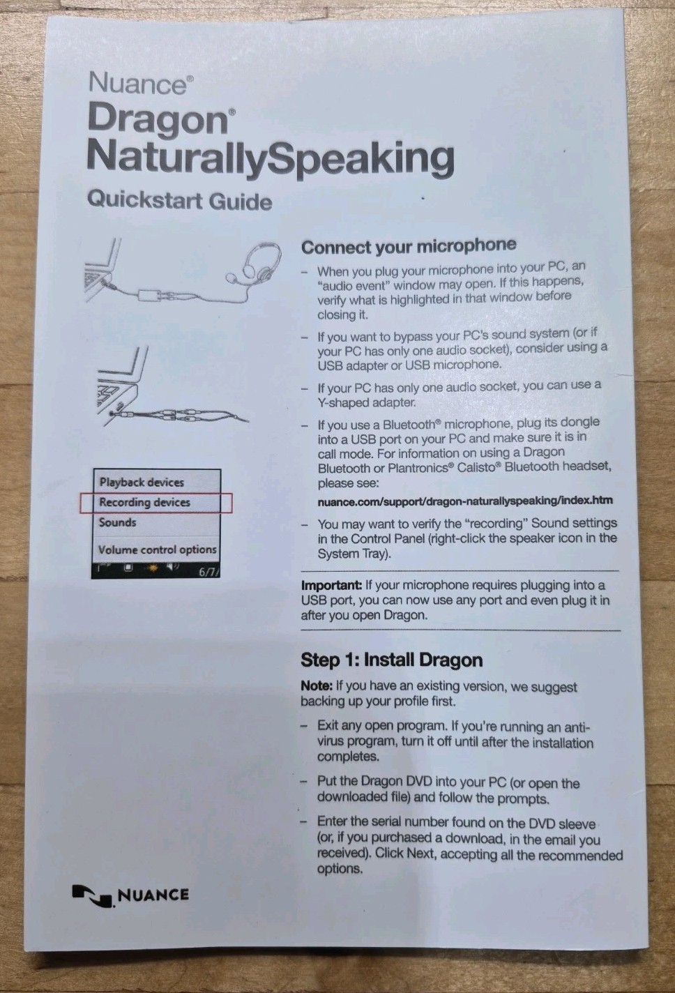 Nuance Dragon Naturally Speaking 13 Home Speech Recognition Software