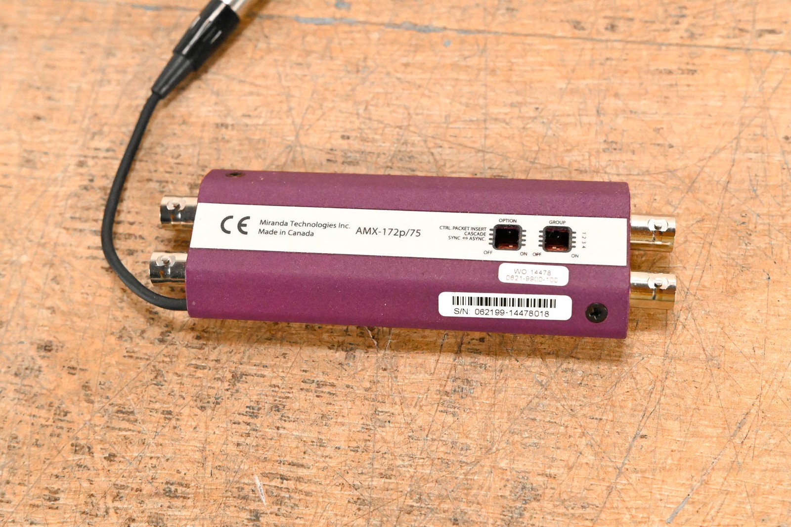 Miranda picoLink AMX-172p/75 Audio Multiplexer (NO PSU) CG003A7