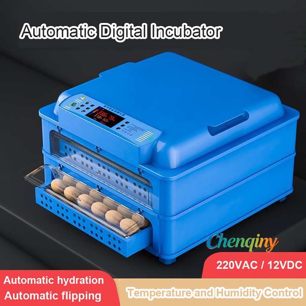 320Pcs Eggs Automatic Digital Incubator Chicken Duck Hatcher Temperature Control