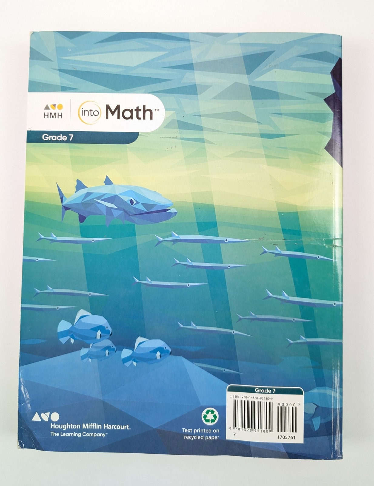 HMH into Math Student workbook Grade 7