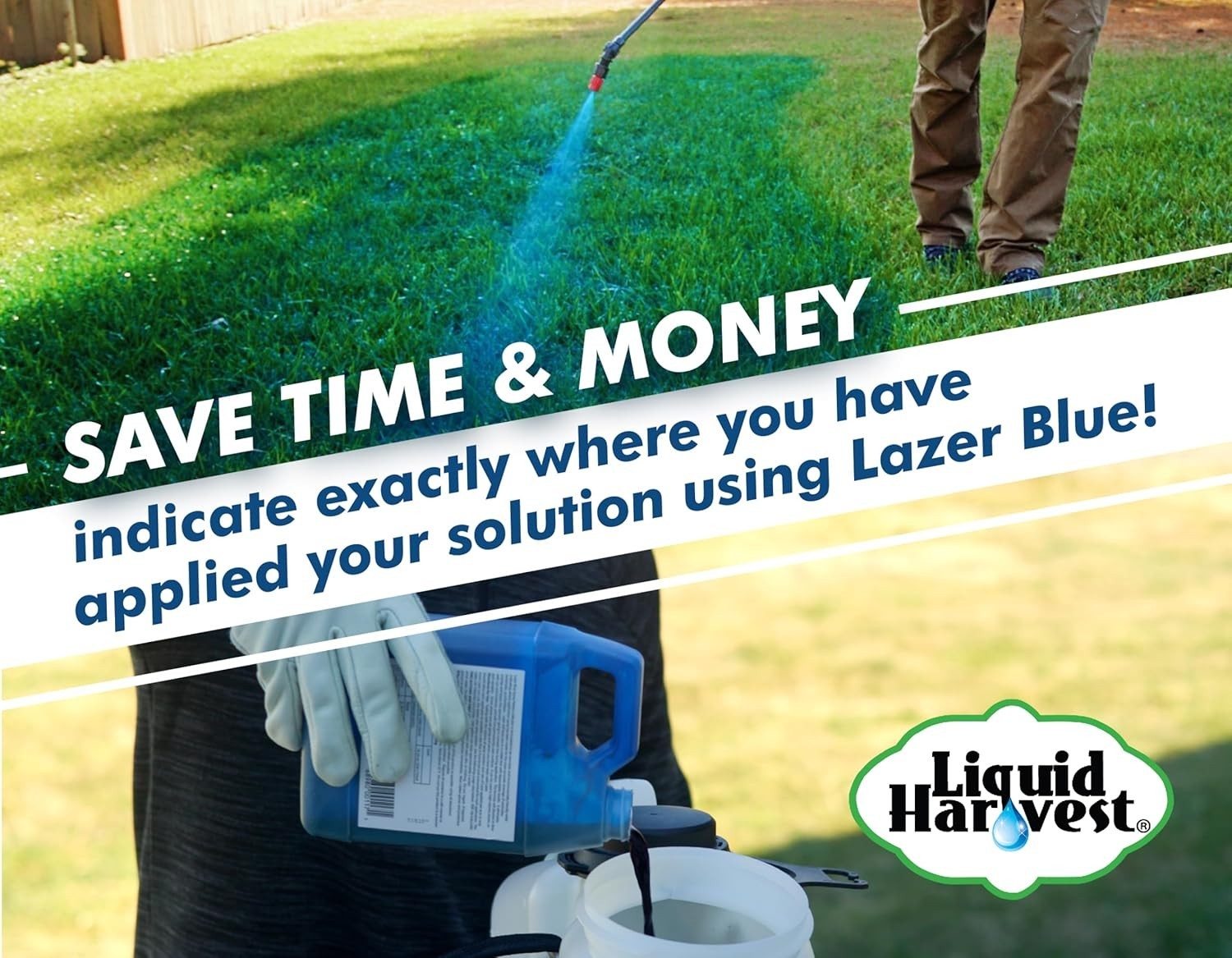 Visual Guide Spray Pattern Indicator for Accurate Weed Treatment Applications