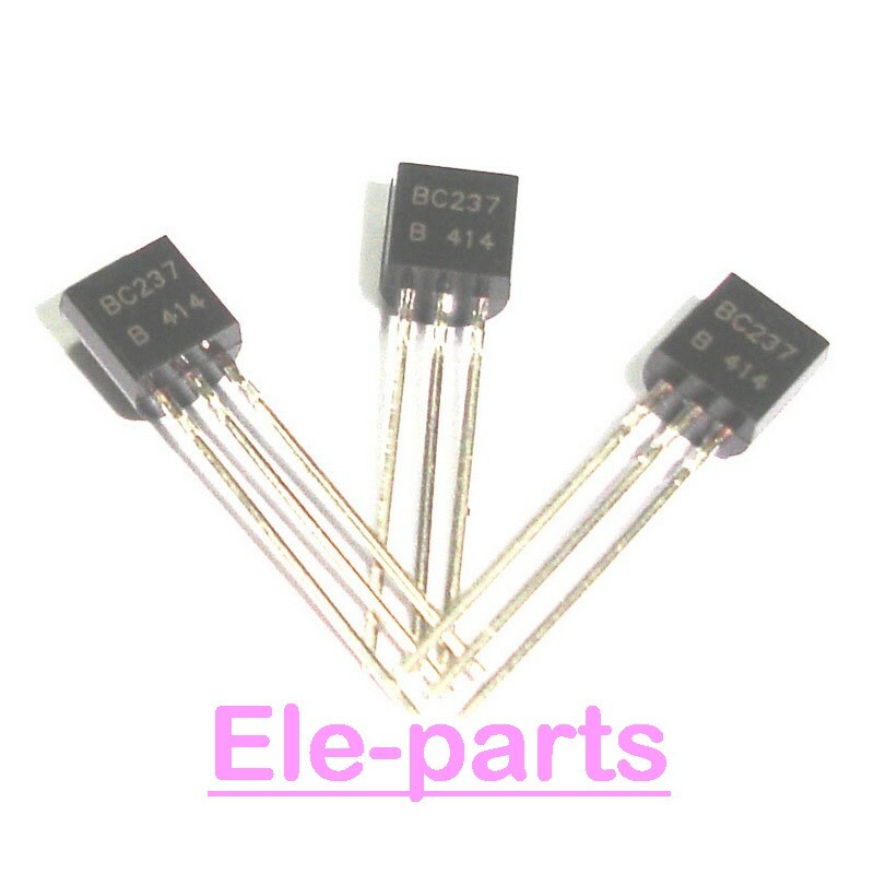 100 PCS BC237B TO-92 BC237 BC23 7 B Amplifier Transistors Chip