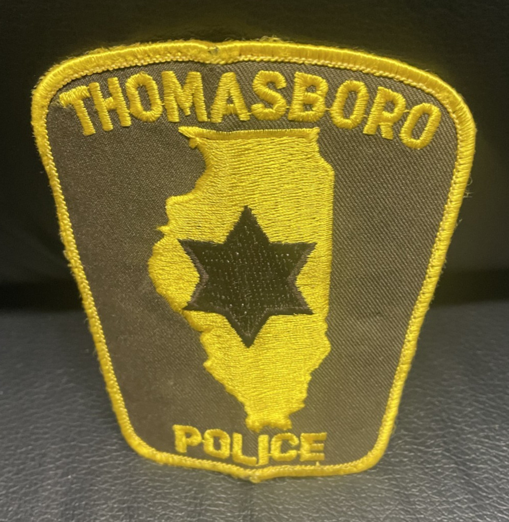 THOMASBORO, ILLINOIS, POLICE DEPARTMENT PATCH - POLICE UNITY TOUR